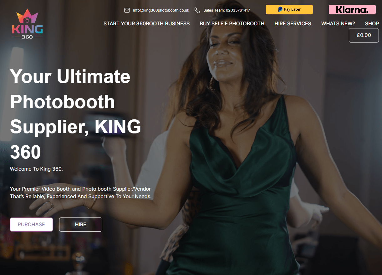 king360photobooth 10 доставчик на фото кабини в Обединеното кралство