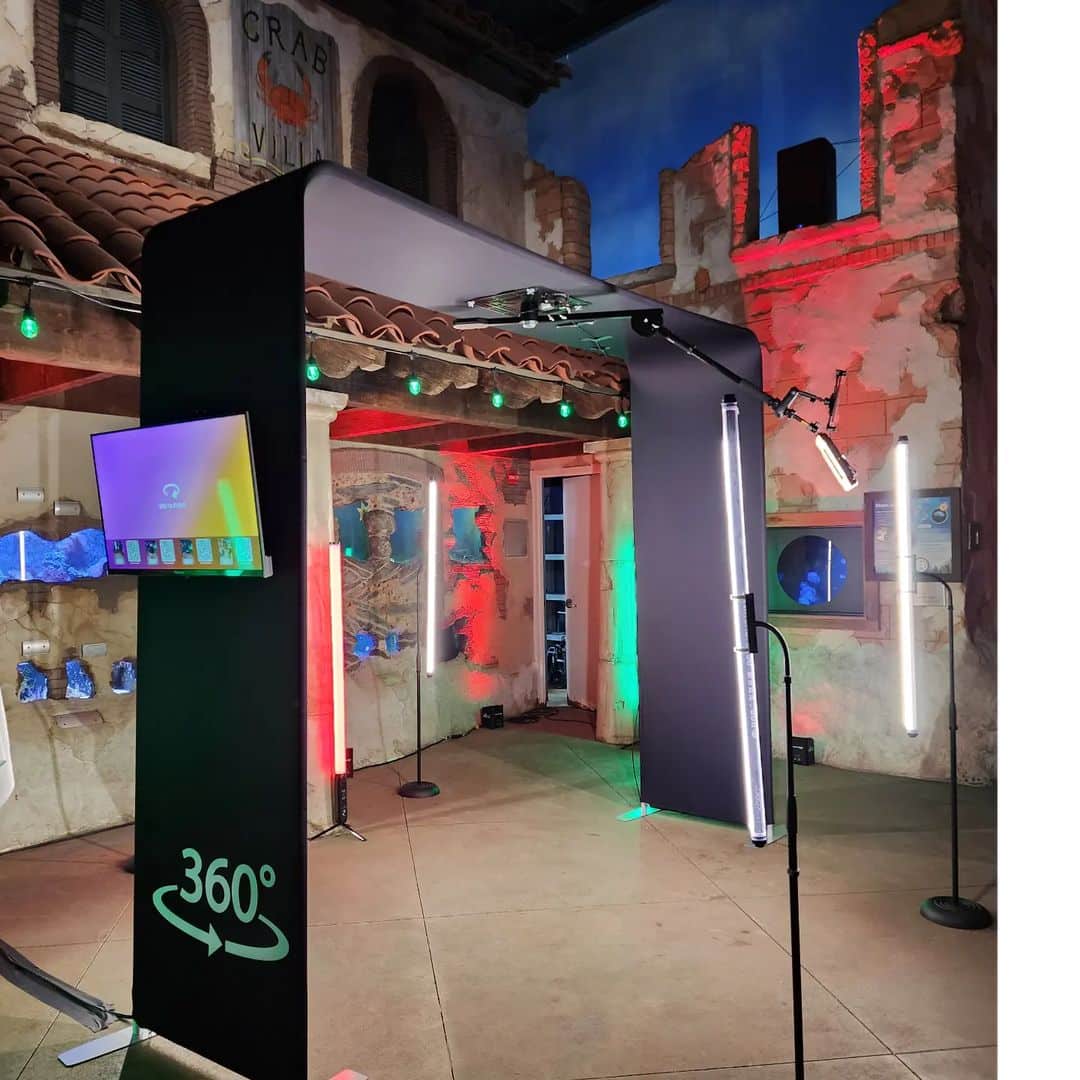 Hvor mye å lade for 360 Video Booth-utleie