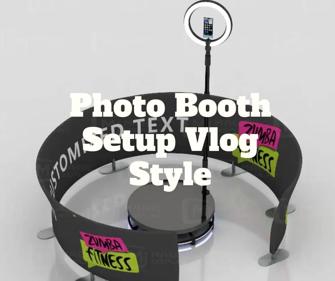 Gaya Vlog Persediaan Booth Foto