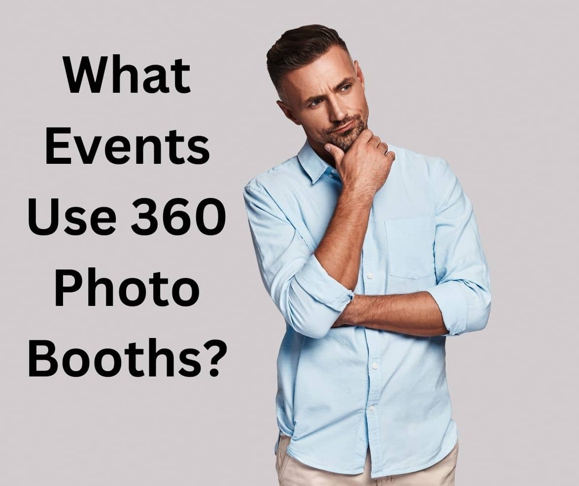 Hvilke begivenheder bruger 360 Photo Booths