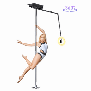 Pole Dance avec Photo Booth 360° au-dessus de la tête