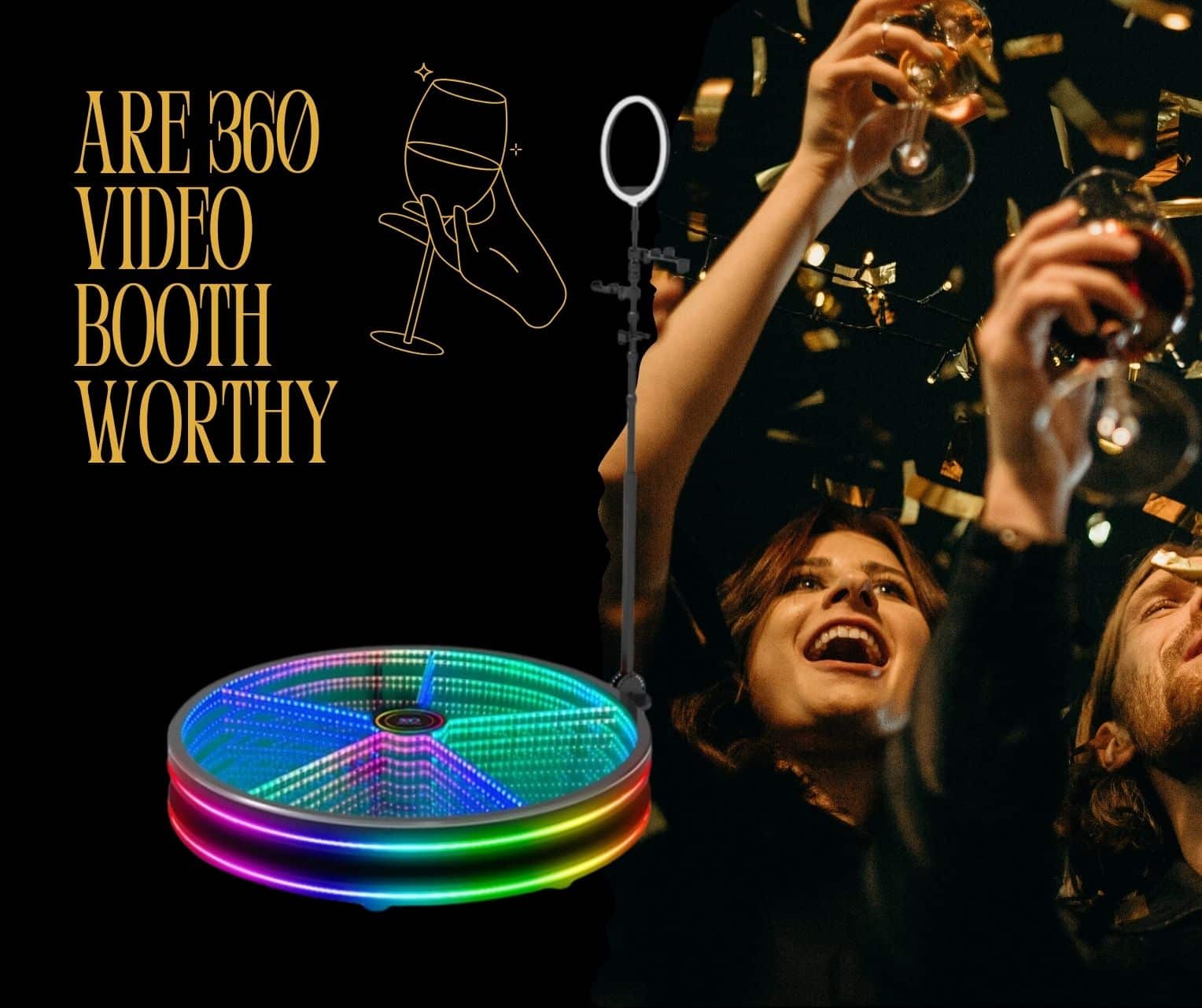 zijn 360-videobooth die uw feest waardig is