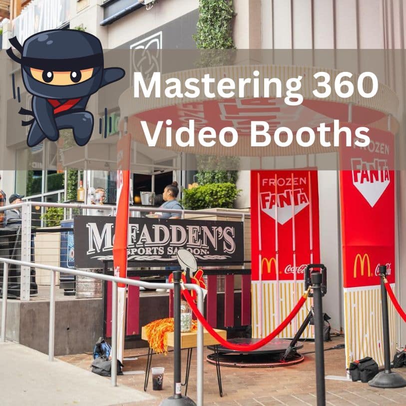 360 Video Booths onder de knie krijgen